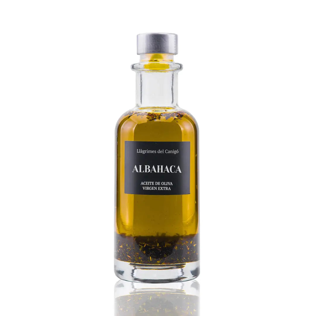 AOVE con Albahaca Llagrimes del Canigo Para Oils Essencial S.L