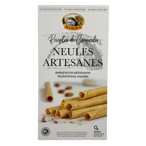 Barquillos Tradicionales Birba. 100 g Galetes Camprodon SAU
