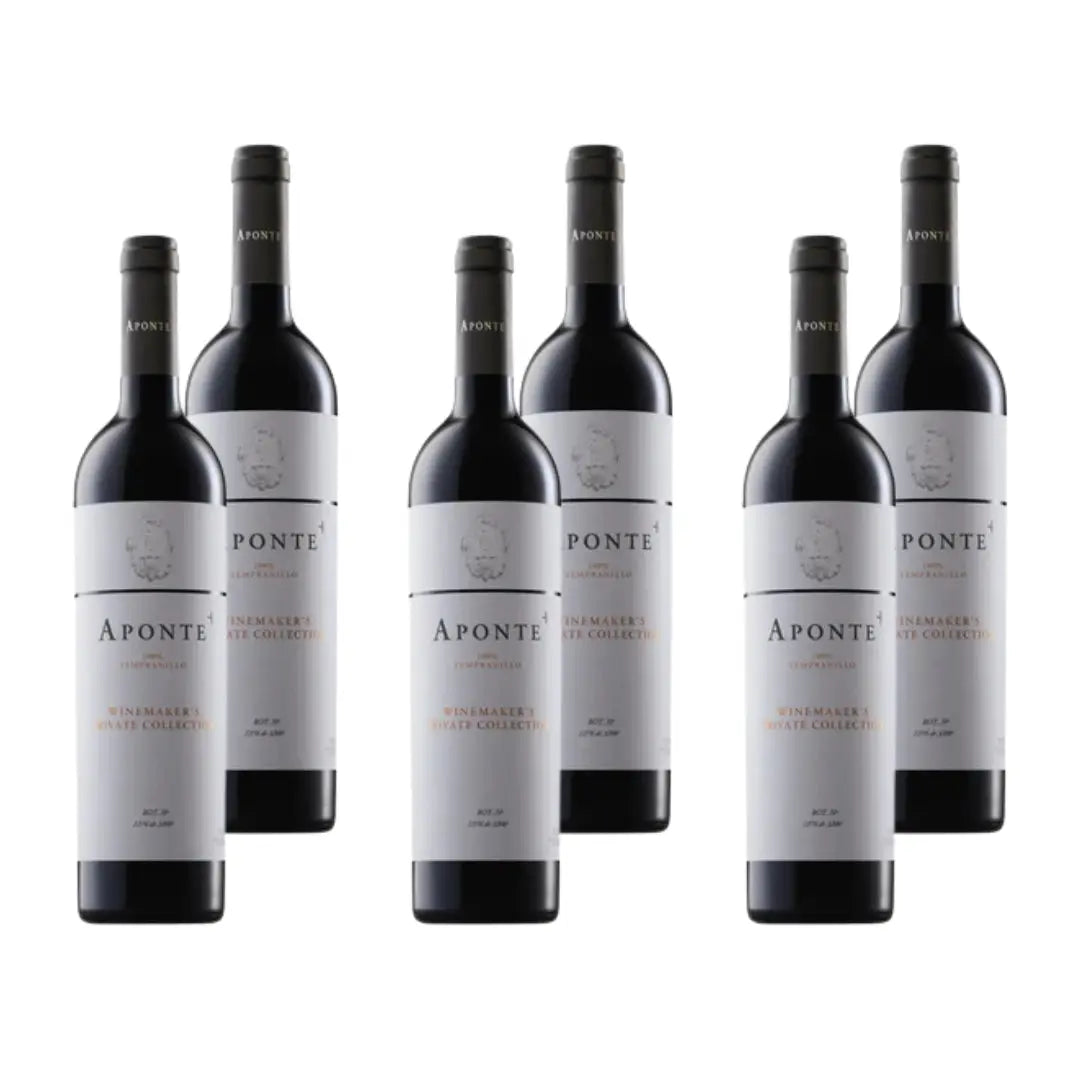 Caja de Aponte + Vino Tinto (6 Botellas Misma Añada) Bodegas Frontaura & Victoria
