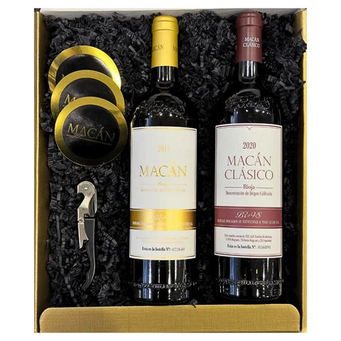 Caja de Regalo Macán Bodegas Benjamin de Rothschild y Vega Sicilia