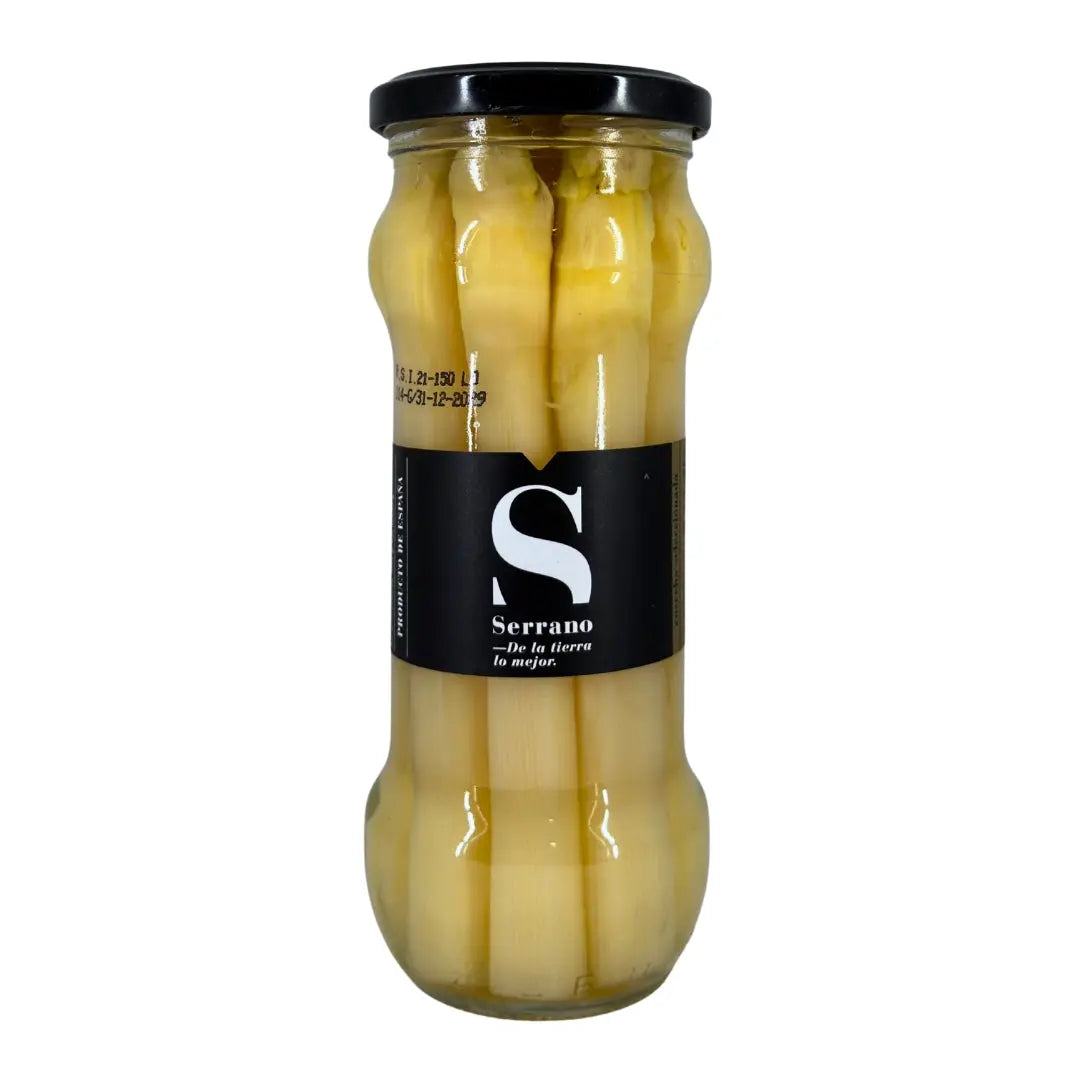 Espárragos de Navarra Extra Gruesos 6/8 Serrano Conservas Serrano