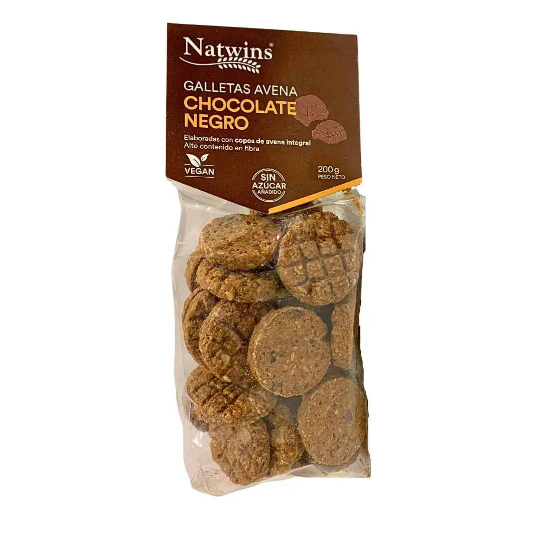 Galletas de avena con chocolate sin azúcar Mantequerías Bravo