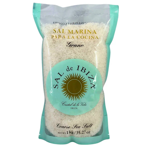 Sal de Ibiza Marina en grano 1 kg Sal de Ibiza