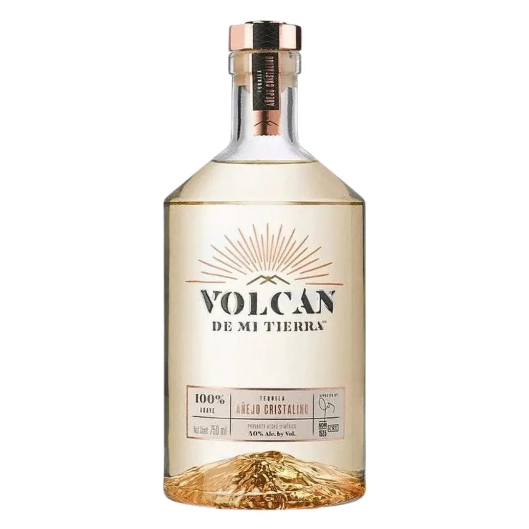Tequila Volcán de mi Tierra Añejo Cristalino Mantequerías Bravo