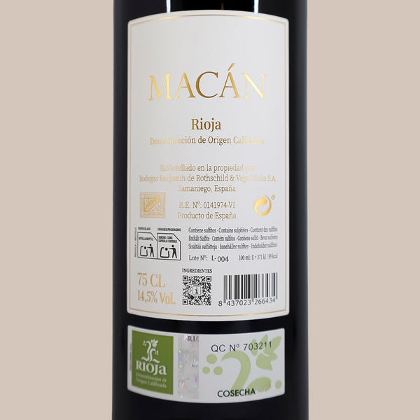 Macan Gold. DO Rioja. Red Wine - Butters Bravo – Mantequerías Bravo