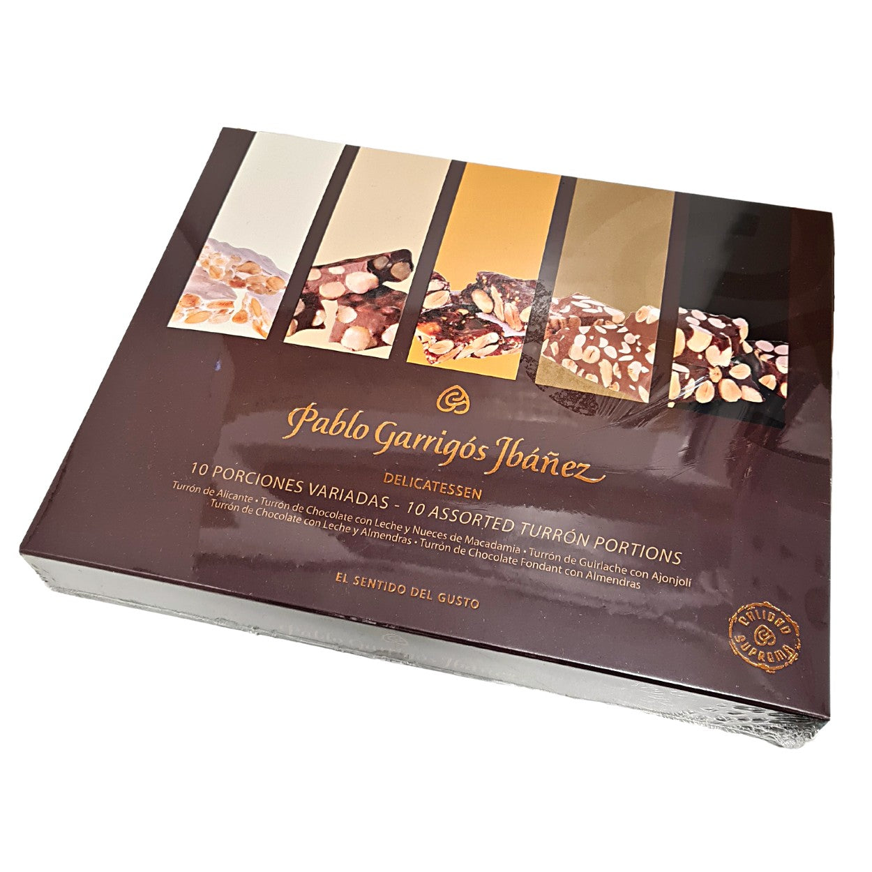 10 Porciones Variadas de Turrón Pablo Garrigós. 170 g Pablo Garrigós Ibañez S.L