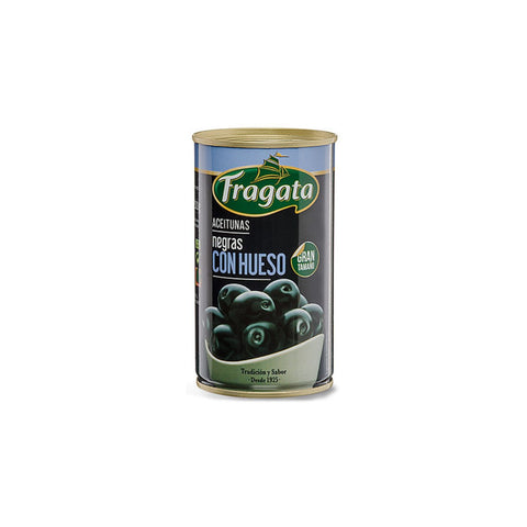 Aceitunas Negras con Hueso. 350 g Ángel Camacho Alimentación