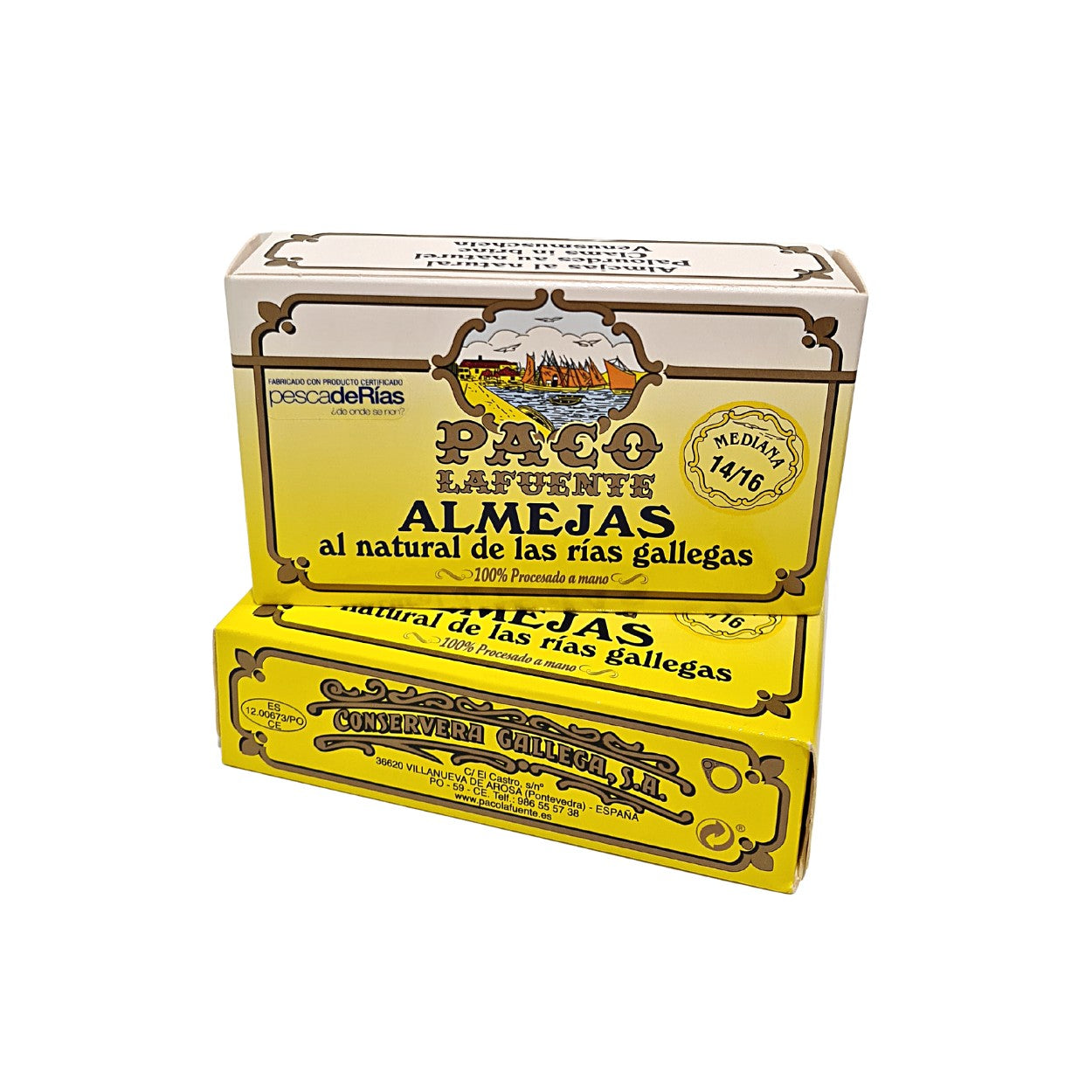 Almejas Paco la Fuente. 115 g Paco Lafuente