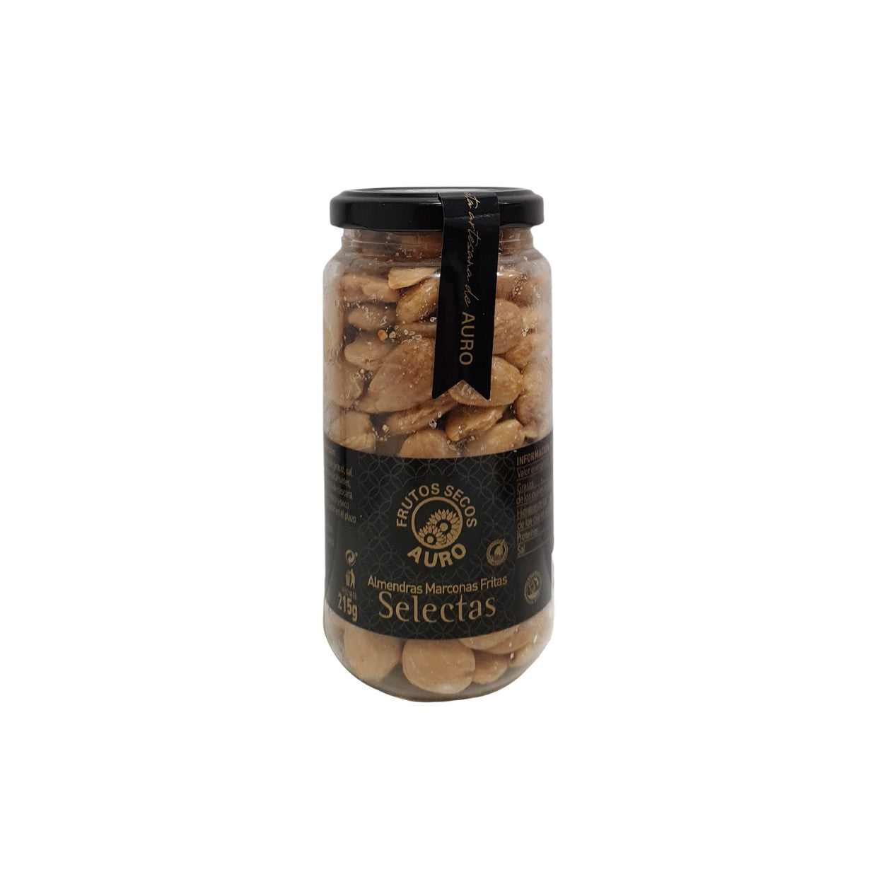 Almendras Marconas Fritas. 215 g Auro