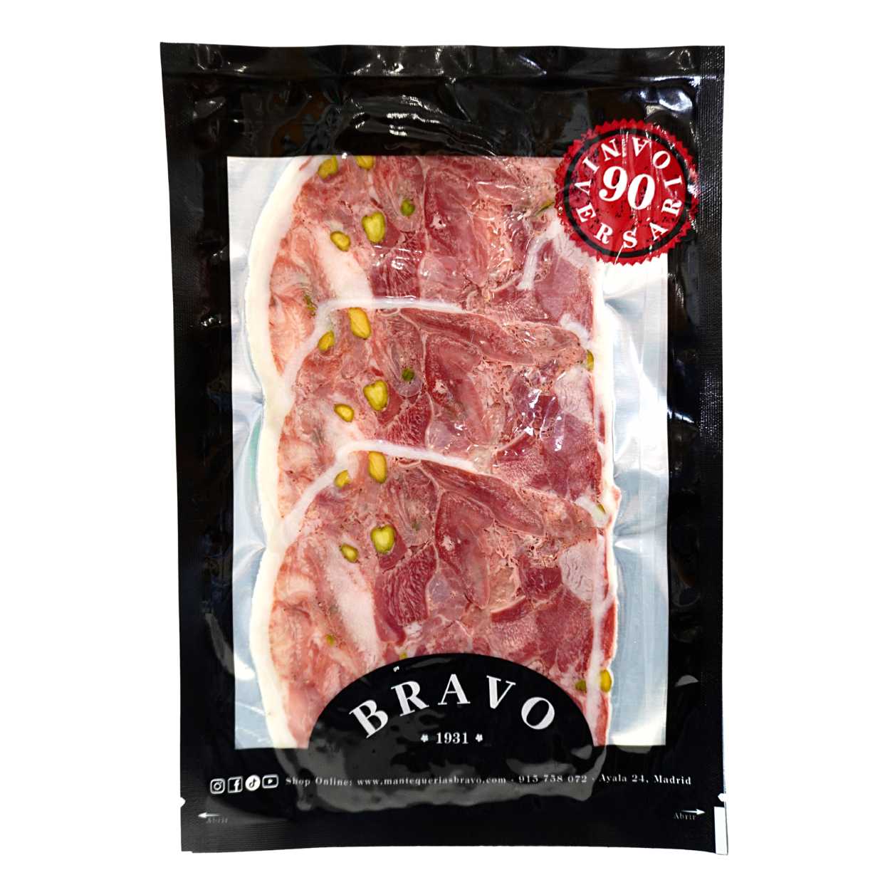 Cabeza de jabalí. 100 g Mantequerías Bravo