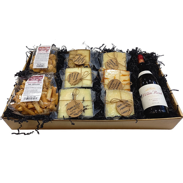 Cheese & Sausage Lover's Wine Gift Set