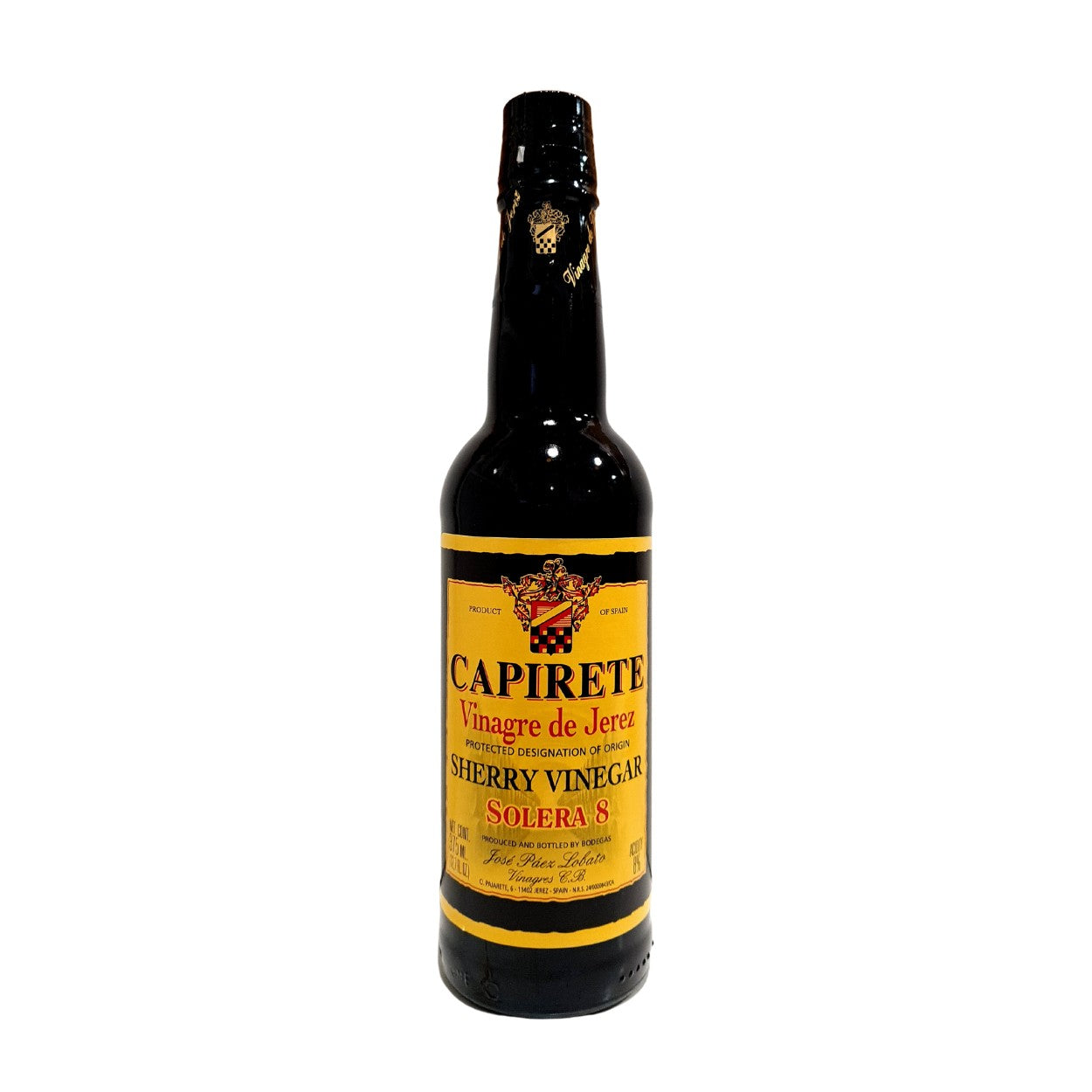 Capirete Vinagre de Jerez 8 años. 375 ml CAPIRETE