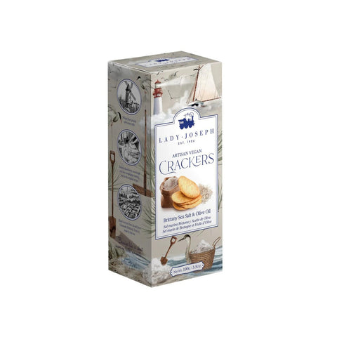 Crackers de Sal Marina de Guérande y Aceite de Oliva Mantequerías Bravo