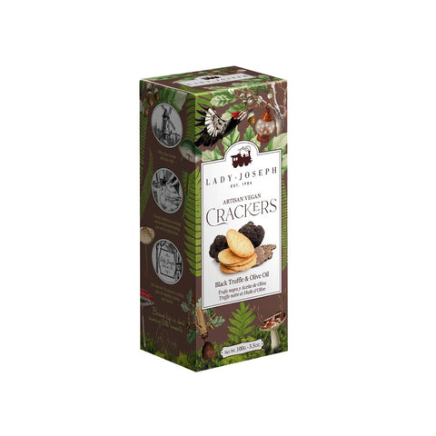 Crackers de Trufa Negra y Aceite de Oliva. Mantequerías Bravo