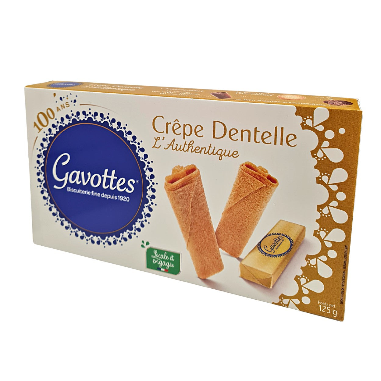 Crepes crujientes de galleta. 125 g Les Gavottes