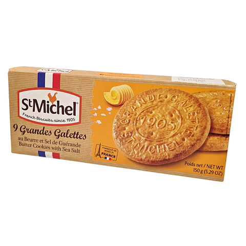 Galletas francesas con mantequilla y un toque de sal. 150 g St Michel