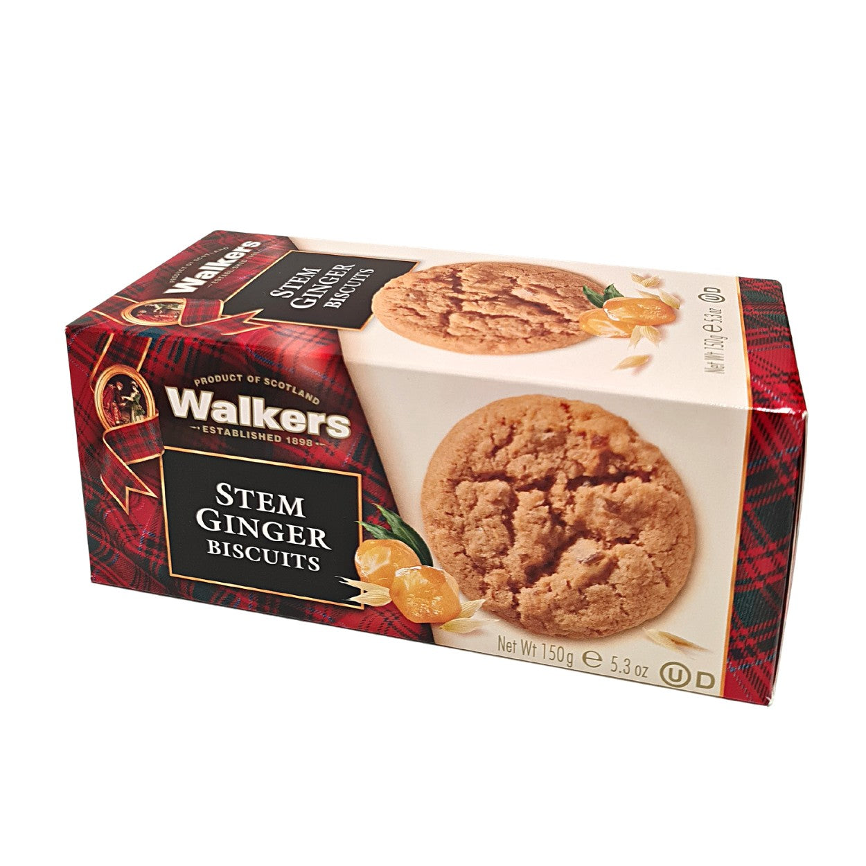 Galletas inglesas de Jengibre. 150 g Walkers