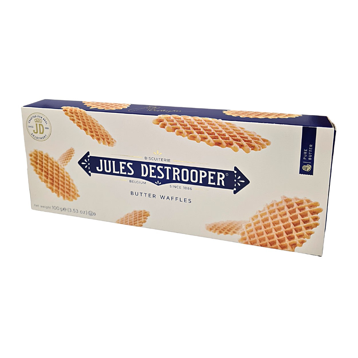 Gofres de Mantequilla. 100 g Biscuiterie Jules Destrooper