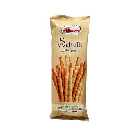 Grissini Saltelli. 100 g Valledoro S.p.A.