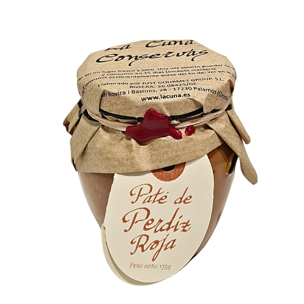 La Cuna Paté de Perdiz. 175 g La Cuna