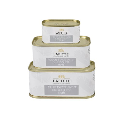 Lafitte Foie Gras de Oca entero con trufa. Mantequerías Bravo