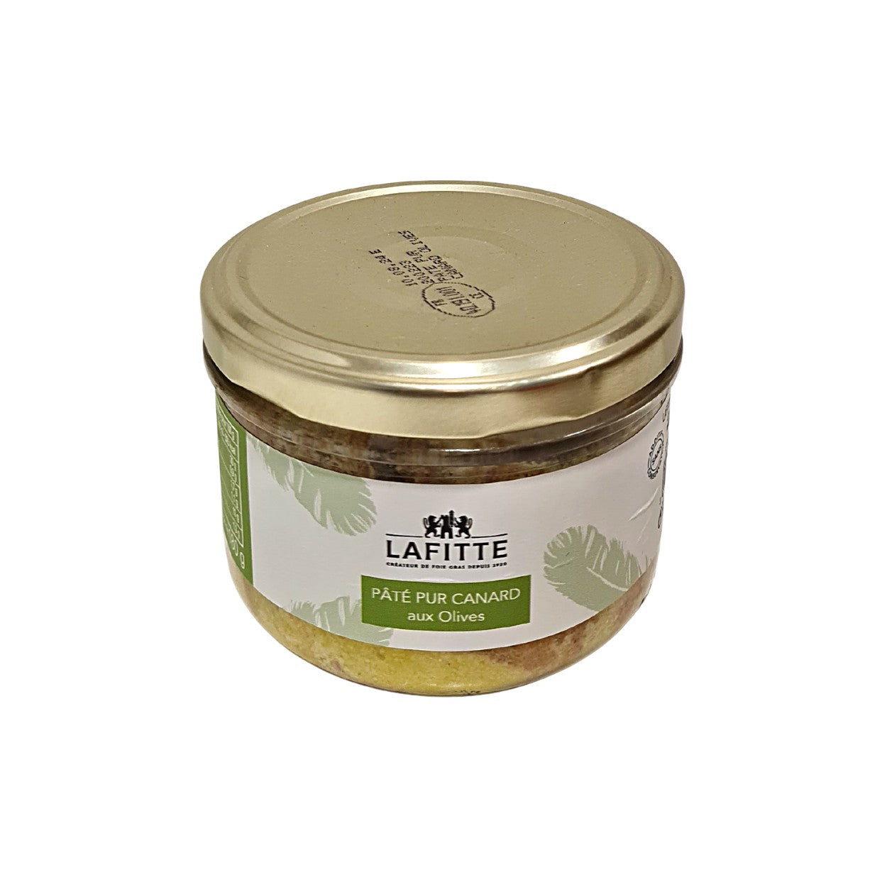 Lafitte Paté Puro Pato con Aceitunas. 180 g Lafitte