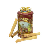 Lata barquillera con ruleta y estuche. 400 g La Abuela Asunción