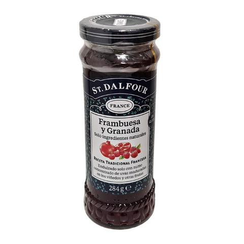 Mermelada SD de Frambuesa y Granada. 284 g Saint Dalfour