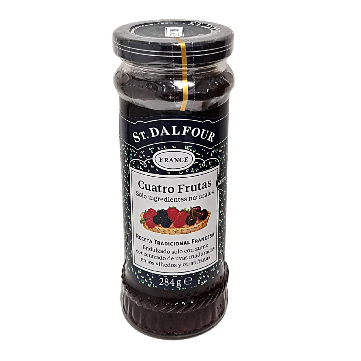 Mermelada de Cuatro Frutas. 284 g Saint Dalfour
