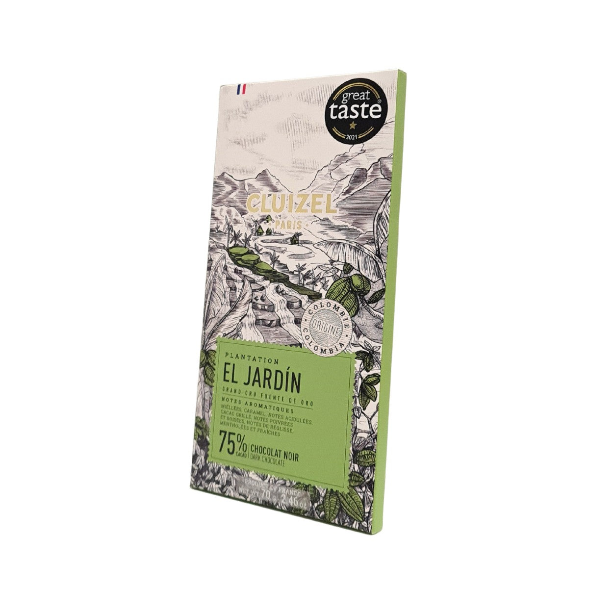 Michel Cluizel Chocolate negro 75% El Jardin. 70 g Michel Cluizel