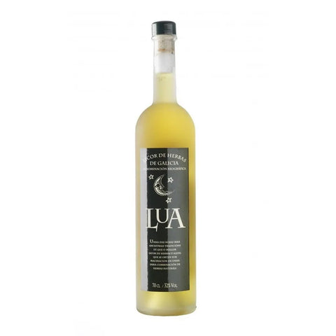 Orujo hierbas Lua Viña Costeira