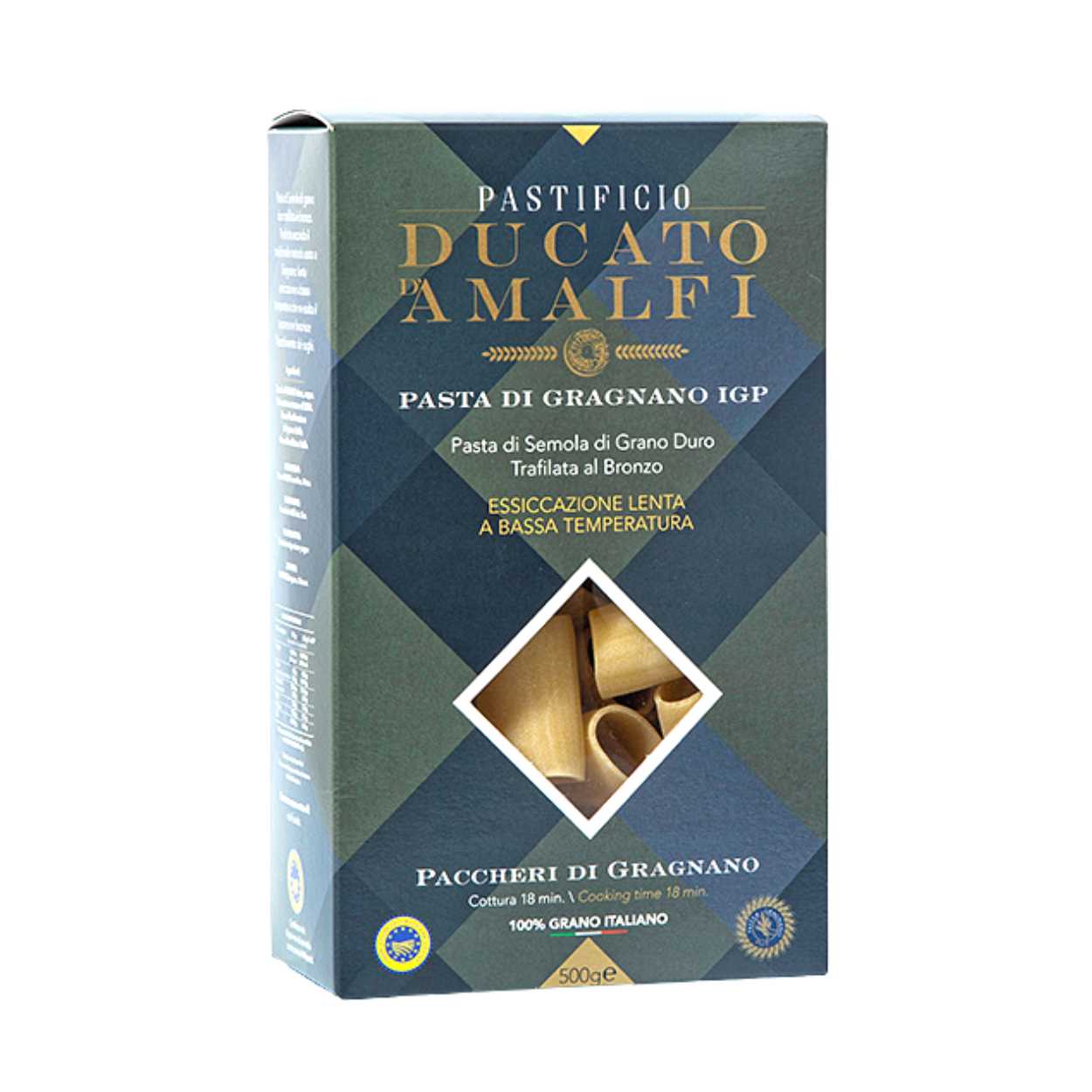 Paccheri Di Gragnano Ducato D'Amalfi Mantequerías Bravo