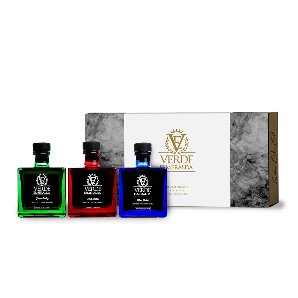 Pack AOVE Verde Esmeralda 3 x 100 ml Verde esmeralda Olive S.L.