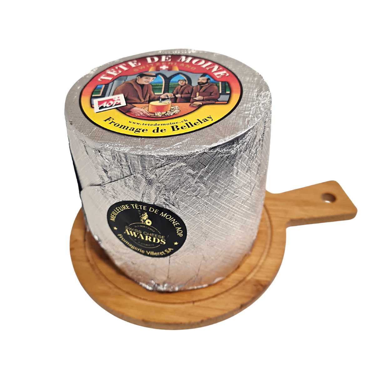 Queso Tête de Moine. Mantequerías Bravo