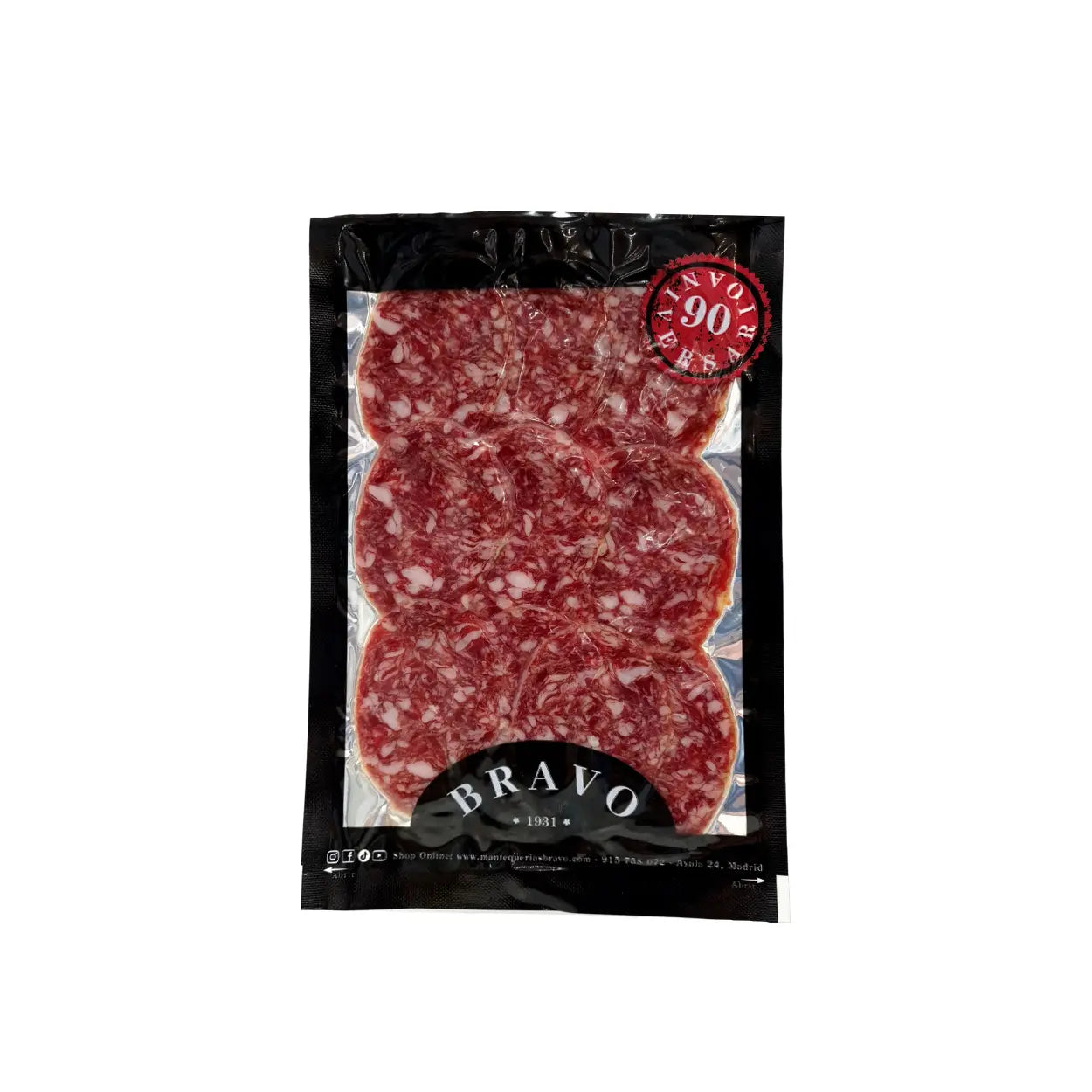 Salchichón Ibérico de Bellota. 100 g Jose Cuervo