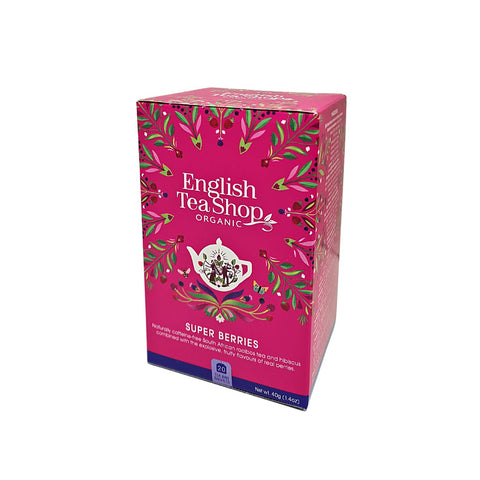 Té ETS Super Berries Orgánico 20 bolsitas. Sri Lanka The English Tea Shop