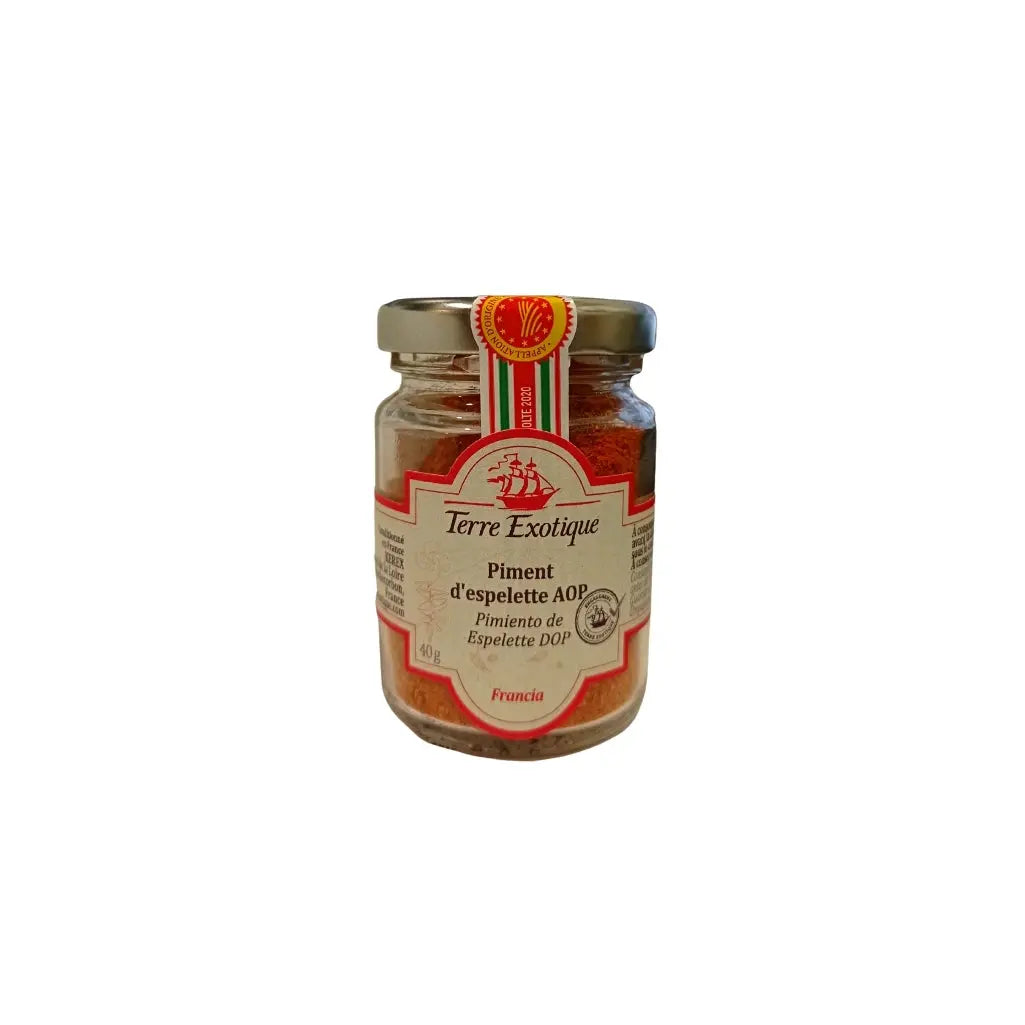 Terre Exotique Pimiento de Espelette DOP. 40 g Terre Exotique