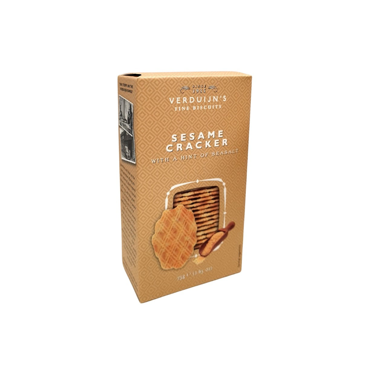 Verduijn's Crackers con Sésamo y Sal. 75 g Verduijn's