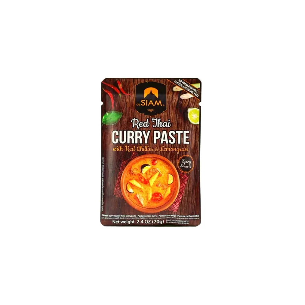 deSIAM Pasta de Curry Rojo. 70 g deSIAM