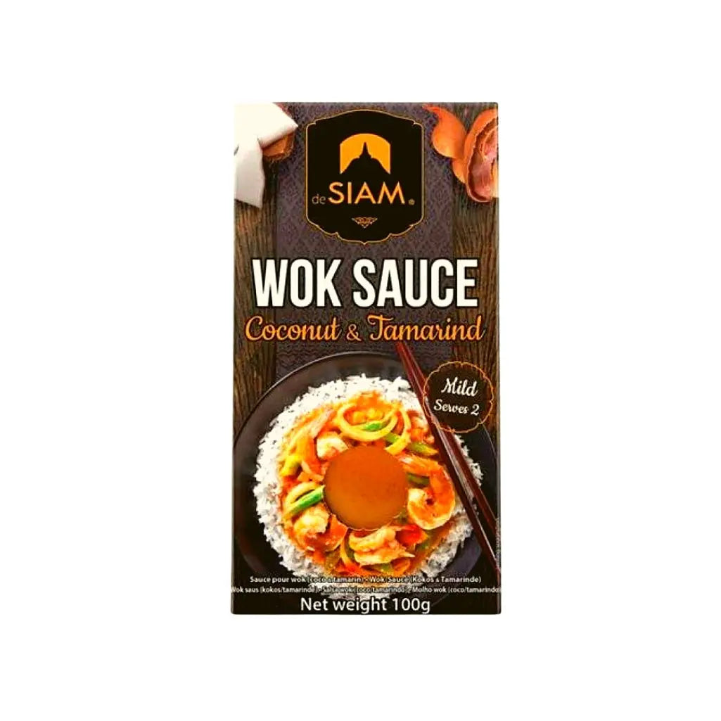 deSIAM Salsa Wok de coco y tamarindo. 100 g deSIAM