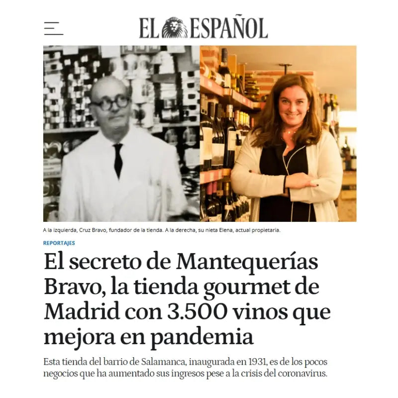 Mantequerías Bravo en El Español