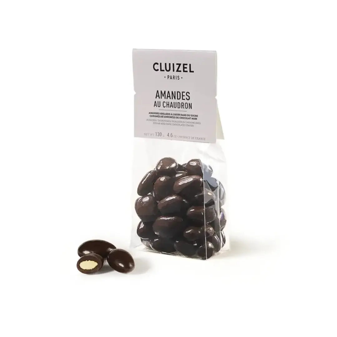 Almendras caramelizadas cubiertas de chocolate Cluizel Michel Cluizel