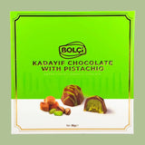 Bombones de Chocolate Dubai con Pistacho y Kadayif Bolci 96 g Bolci