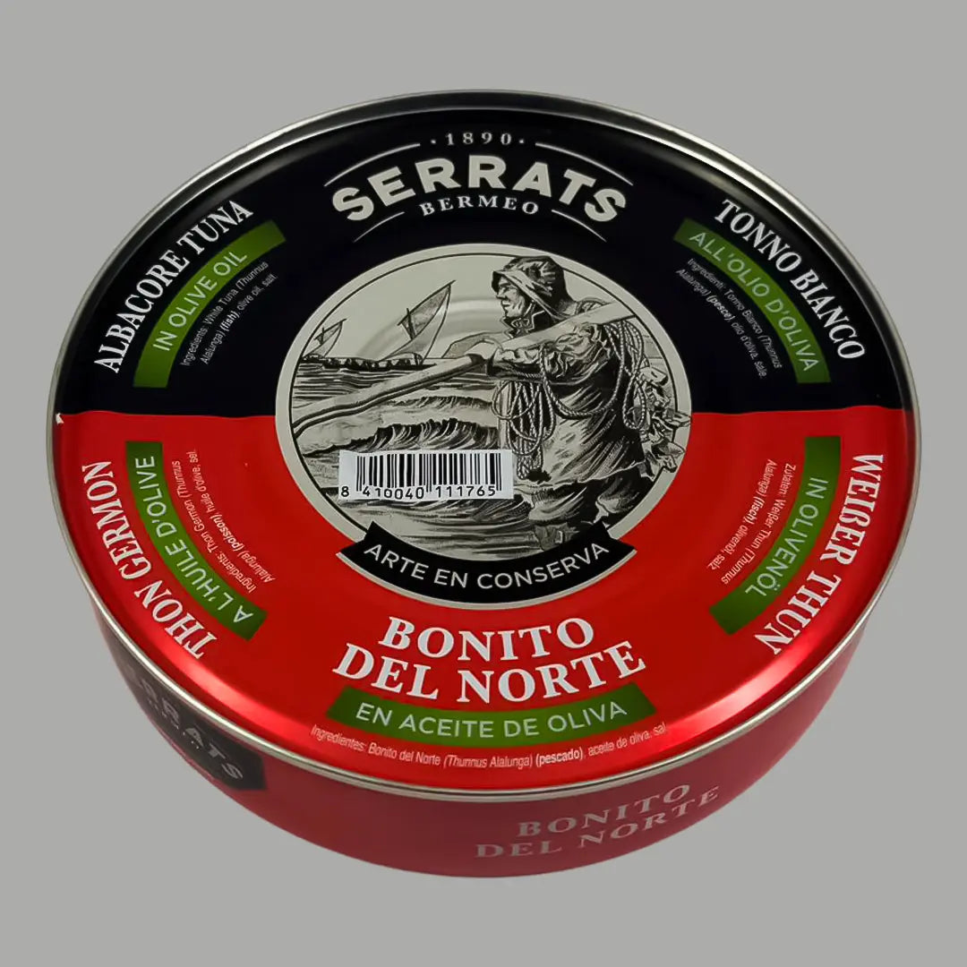 Bonito del Norte en Aceite de Oliva Serrats 530 g Mantequerías Bravo