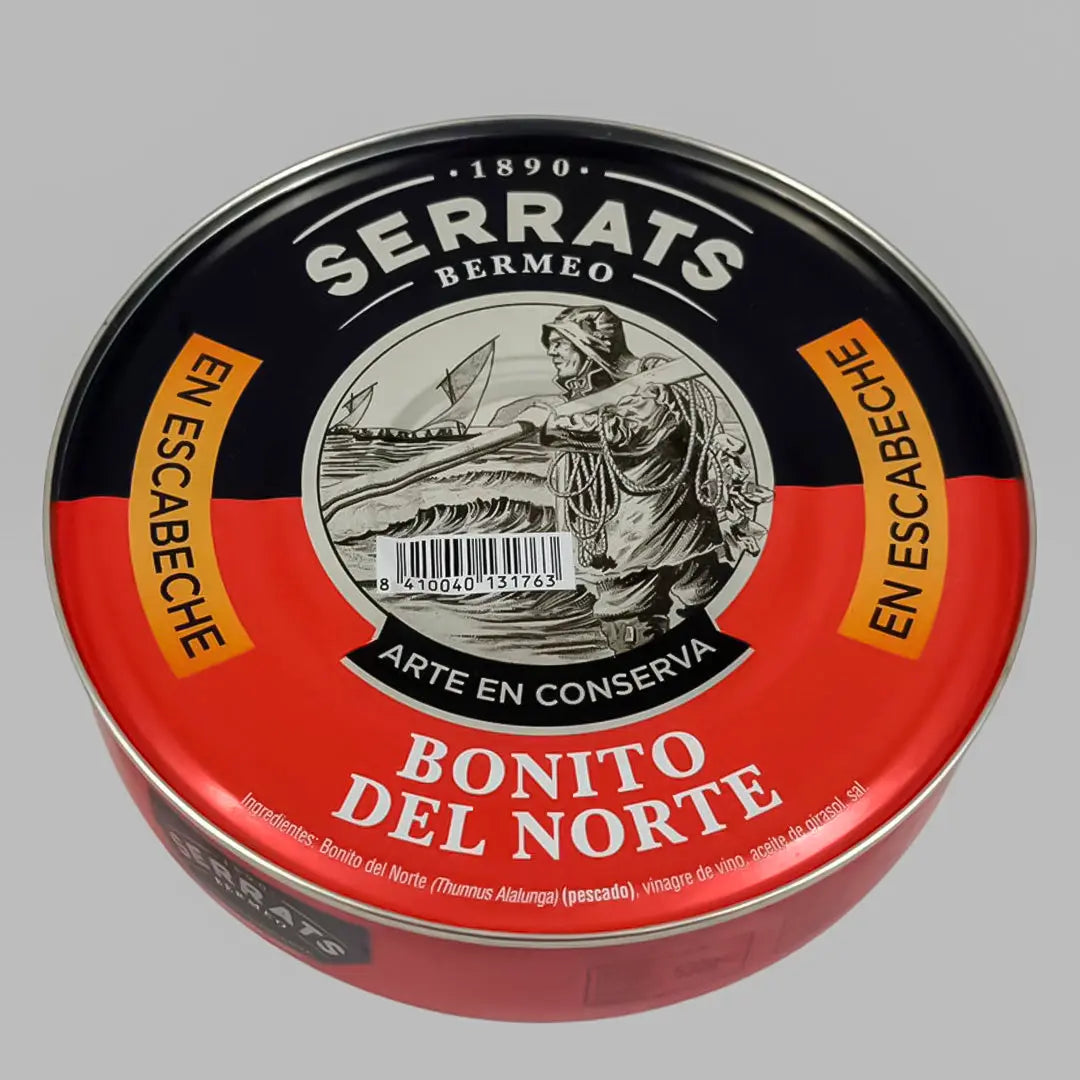 Bonito del Norte en Escabeche Serrats 530 g Mantequerías Bravo