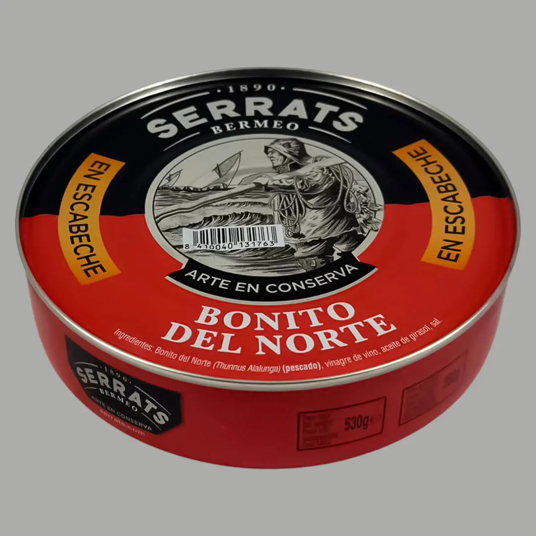 Bonito del Norte en Escabeche Serrats 530 g Mantequerías Bravo