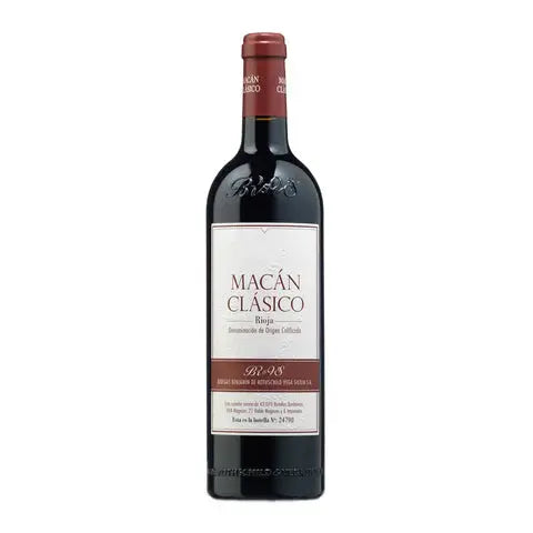 Caja de Macán Clásico Vino Tinto (6 Botellas) Bodegas Vega Sicilia