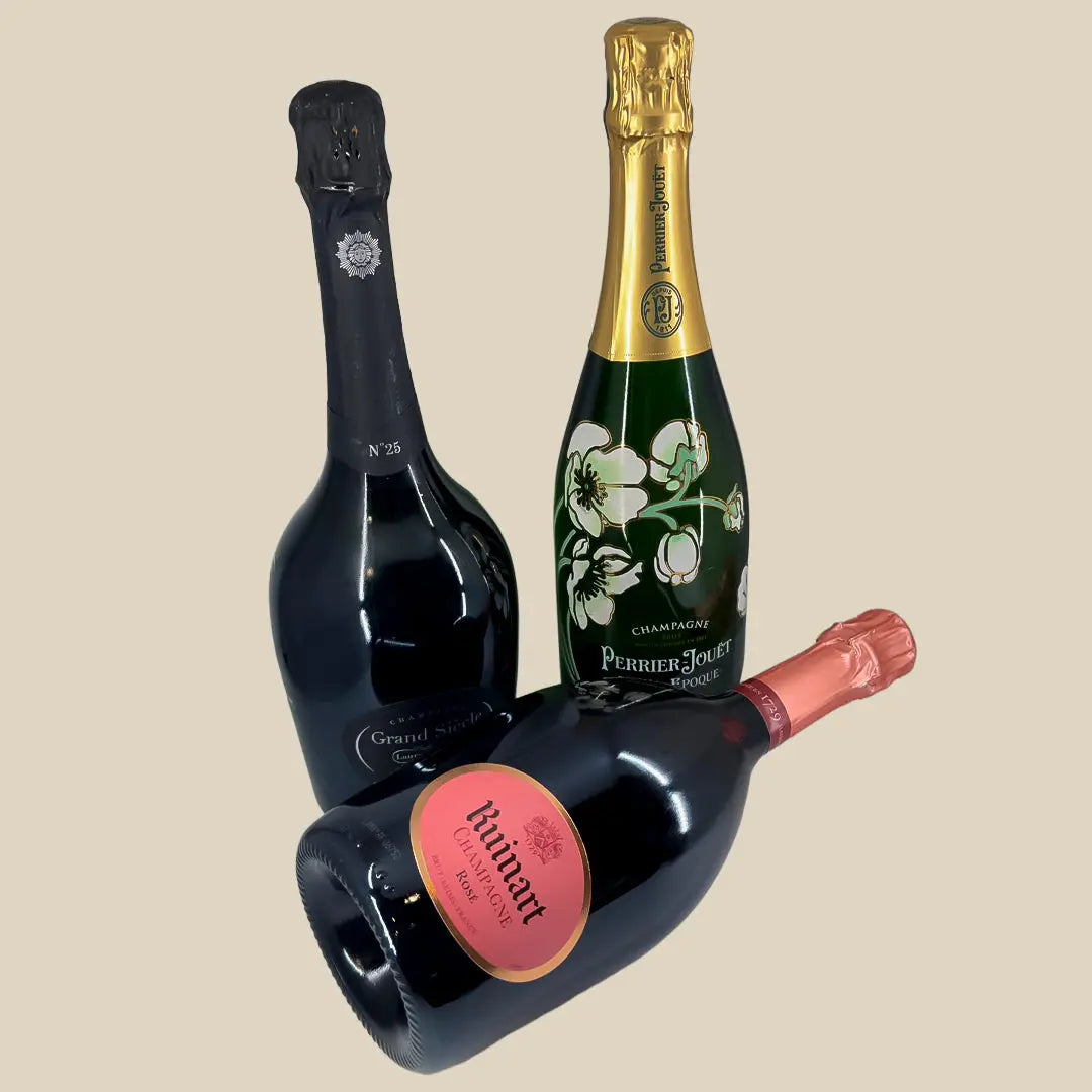 Caja de Regalo Champán Trío de Ases Mantequerías Bravo