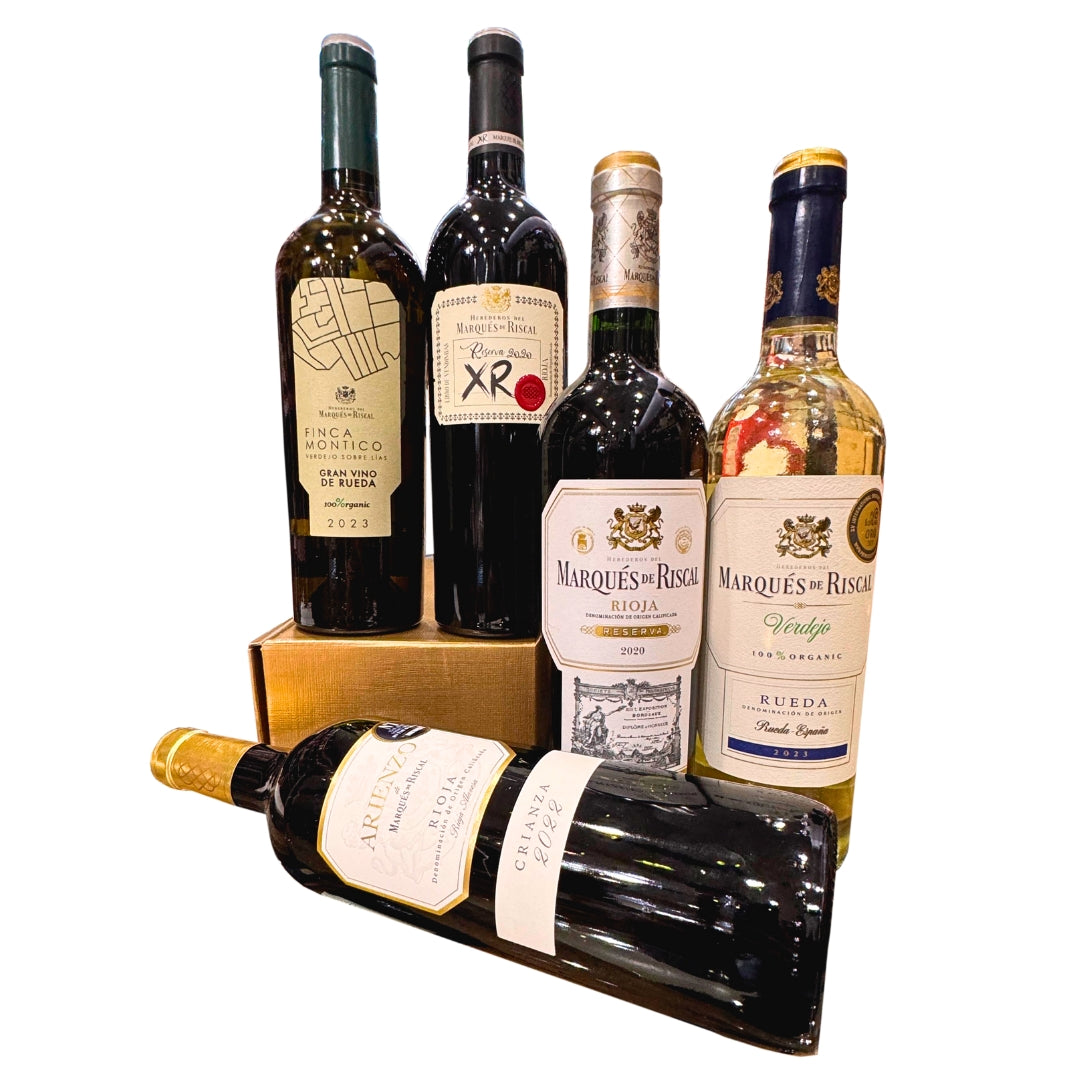 Caja de Regalo Descubriendo Marqués de Riscal Bodegas Marqués de Riscal