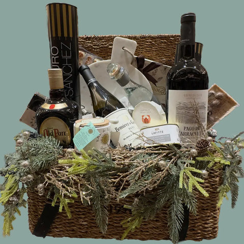 Cesta de Regalo Gourmet Celebración Mantequerías Bravo